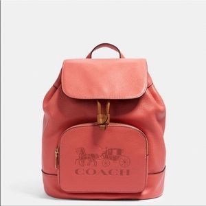 Gently used Coach Jes pink backpack